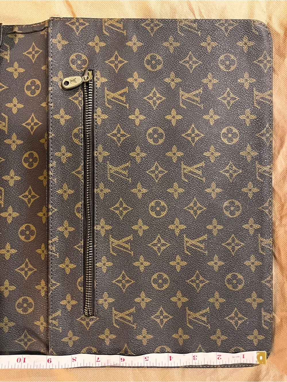 Authentic Louis Vuitton Monogram File Portfolio / Document Organizer